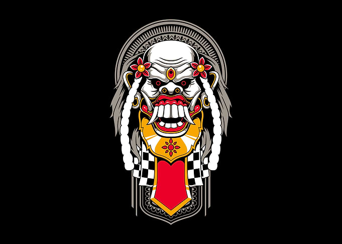 Balinese cululuk indonesia