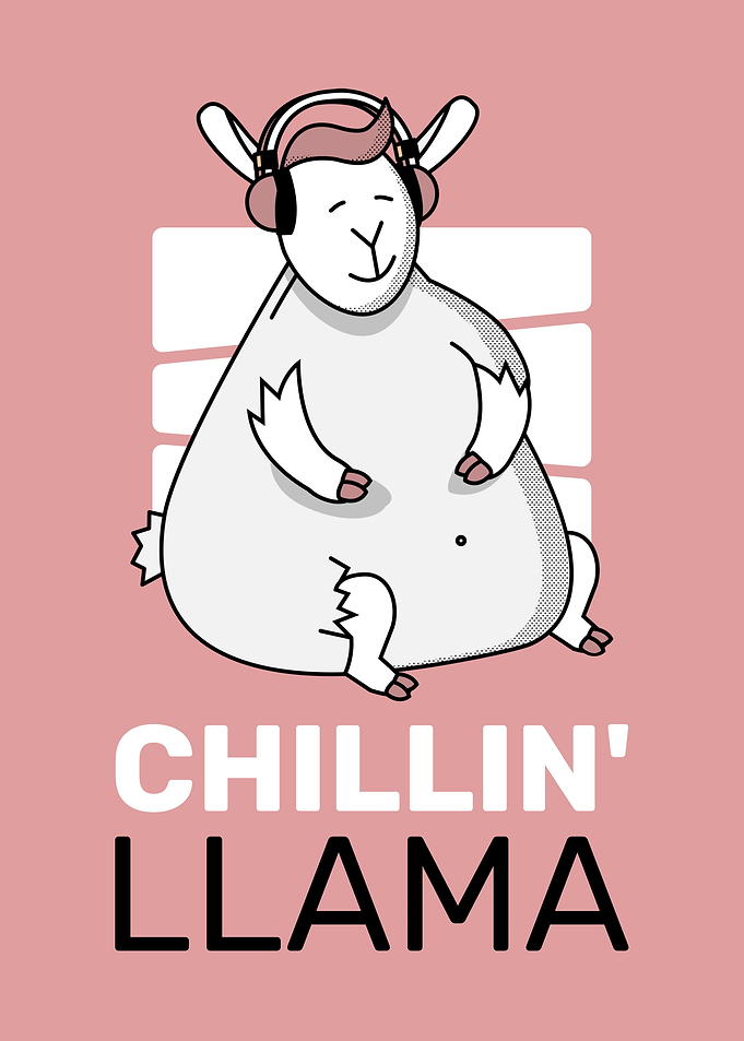 Chilling llama alpaca