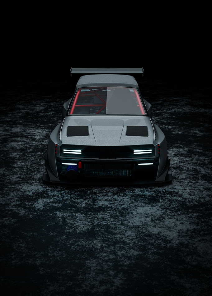 Cyberpunk 1990 M3 E30