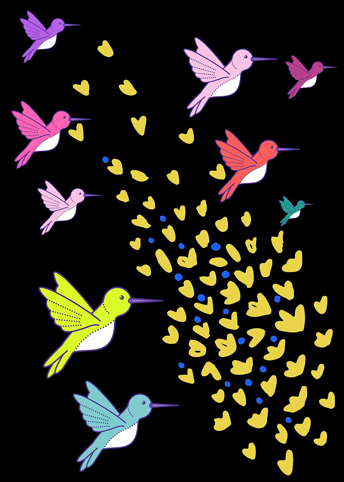 beautiful flower art