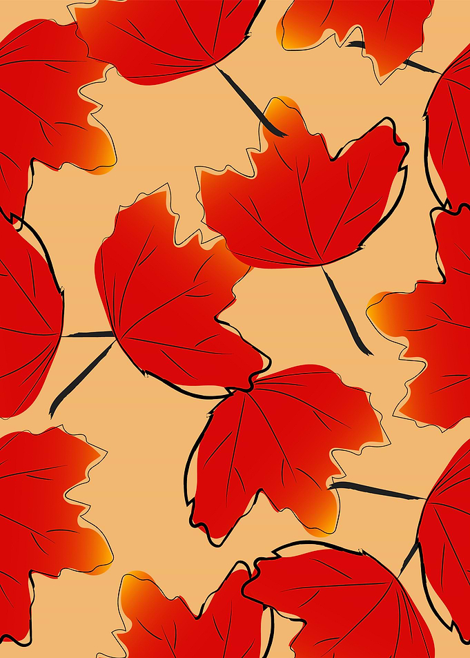 Maple leaves