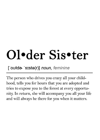 Older Sister