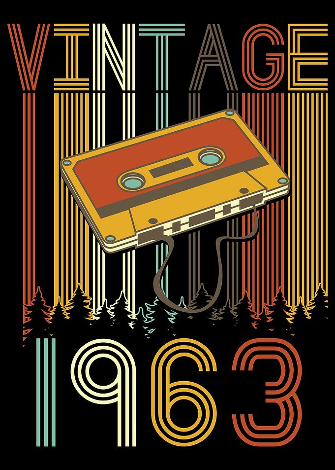 Vintage 1963 Retro