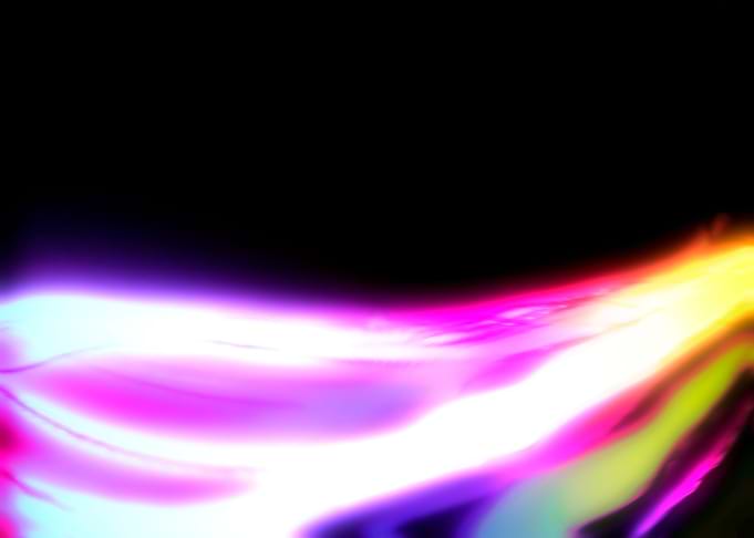 Abstract blade flow light