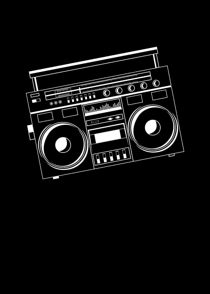 Boombox Ghetto Blaster