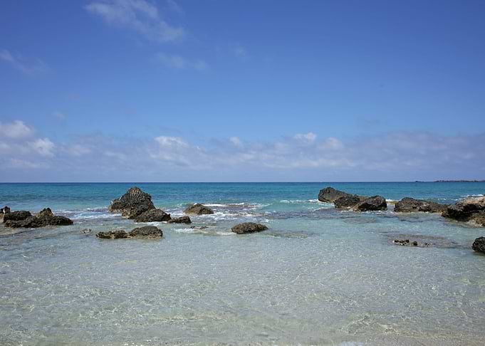 Falassarna blue lagoon