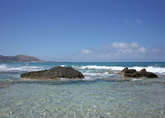 Falassarna blue lagoon