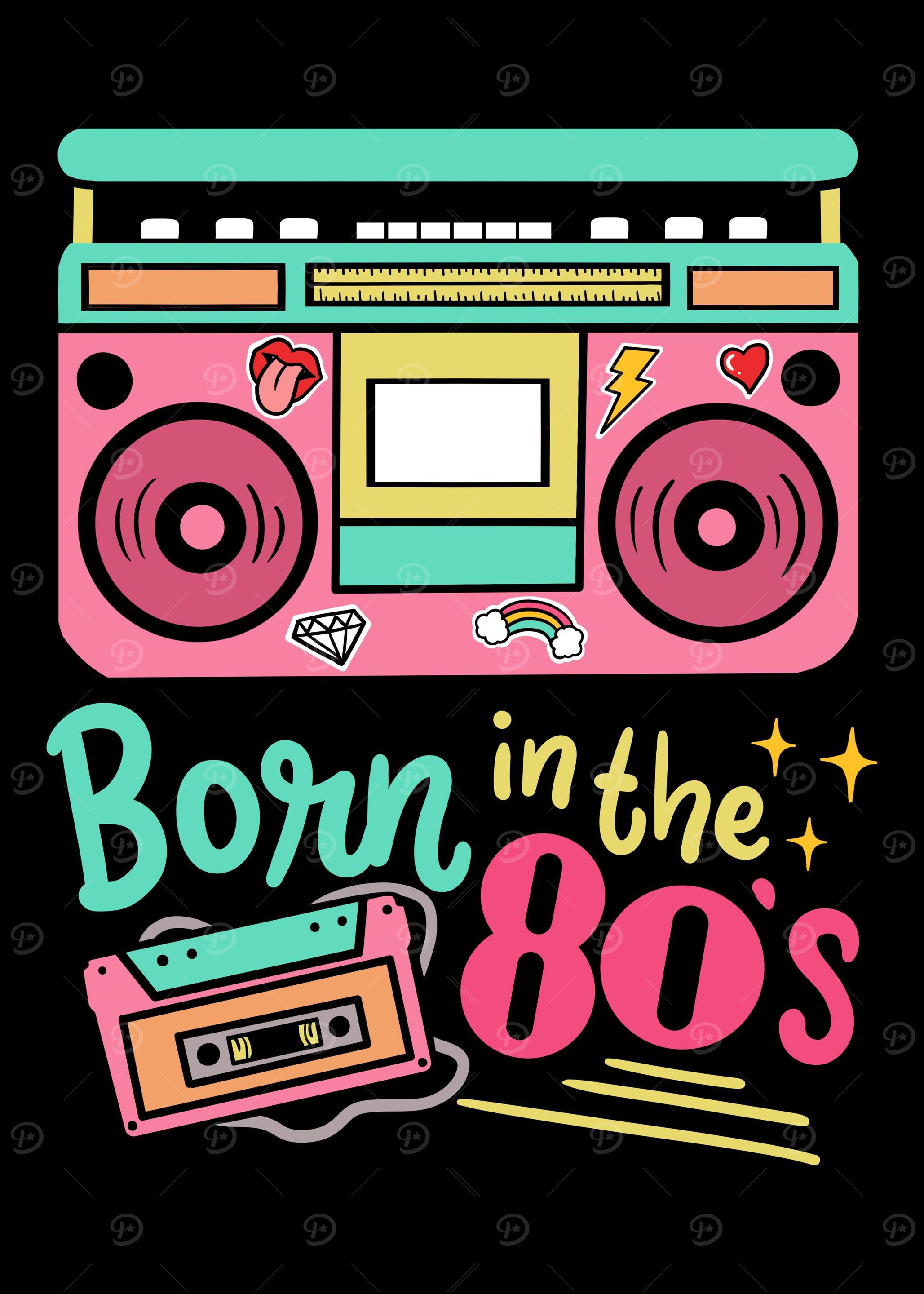 80s Eighties Birthday
