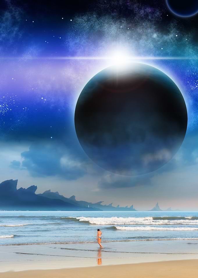 Fantasy beach