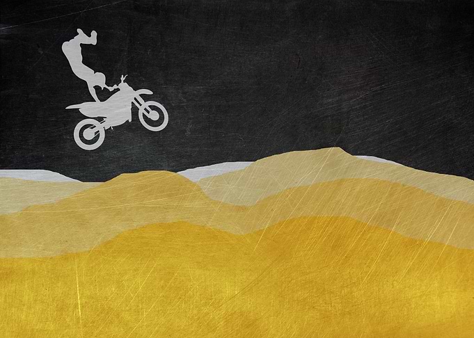 Motocross Golden Mountains