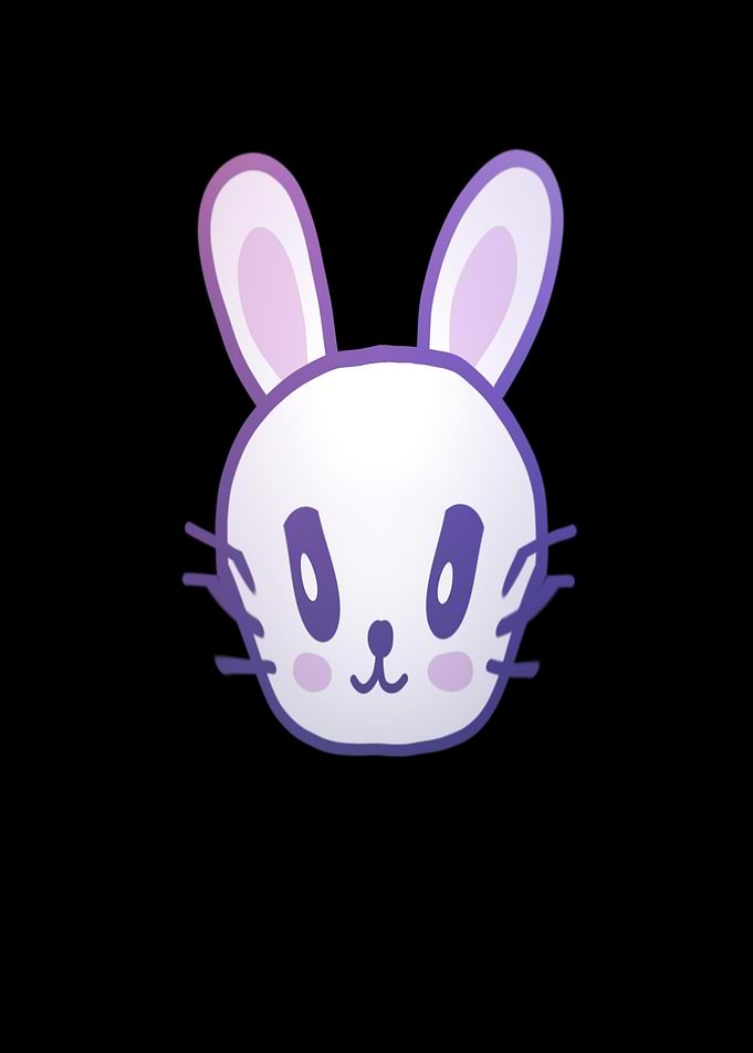 Beautiful bunny easter