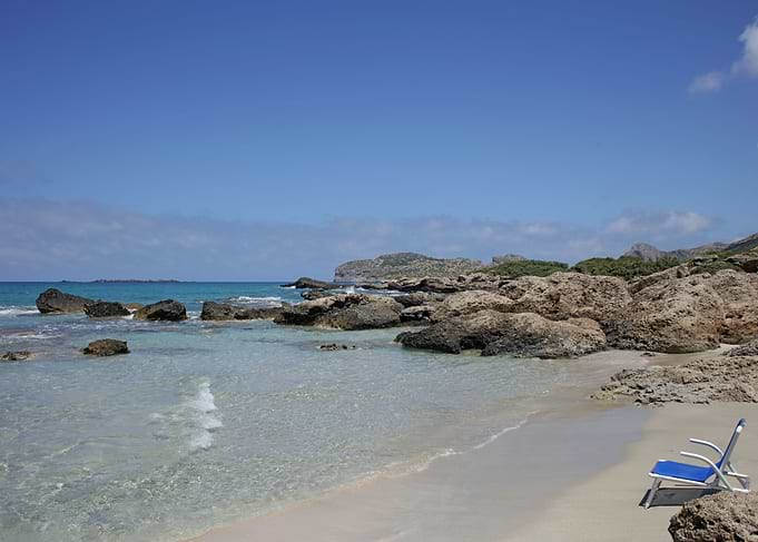 Falassarna blue lagoon