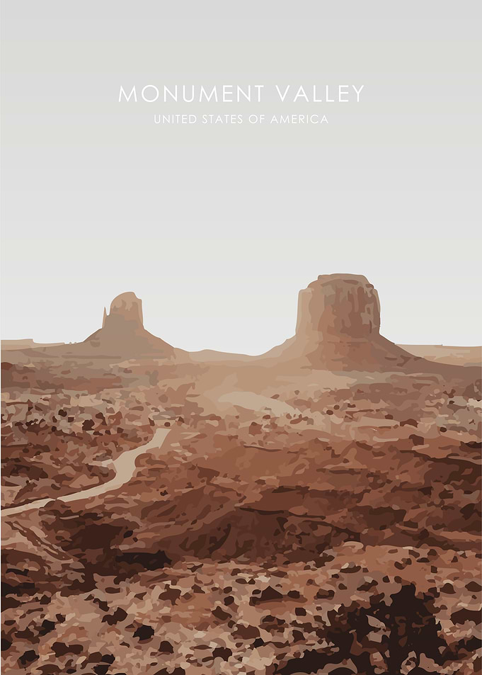 Monument Valley Poster