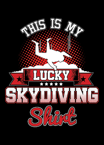 Skydiver In The Clouds