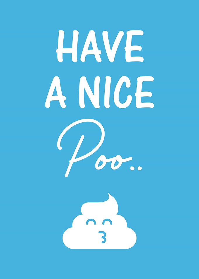 Blue Shit Poo Funny Quotes