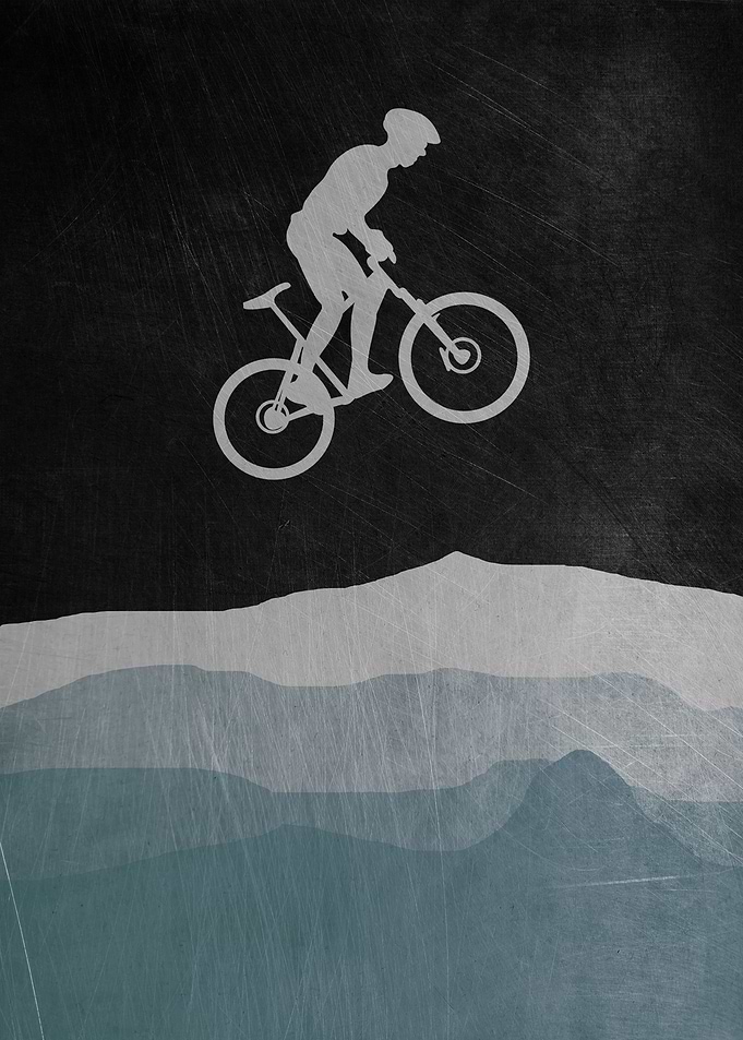 MTB Minimalistic Landscape