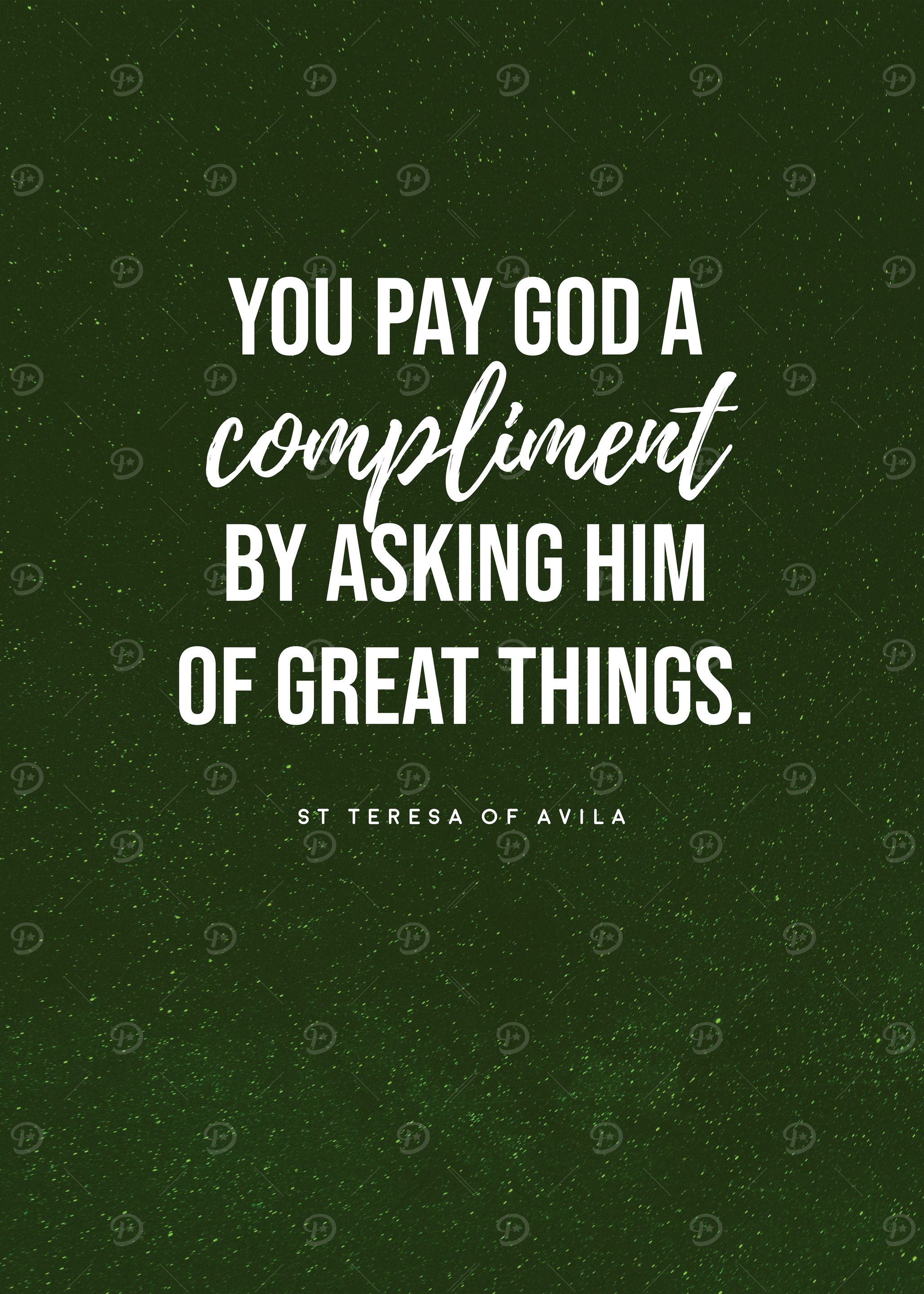 Ask of Great Things