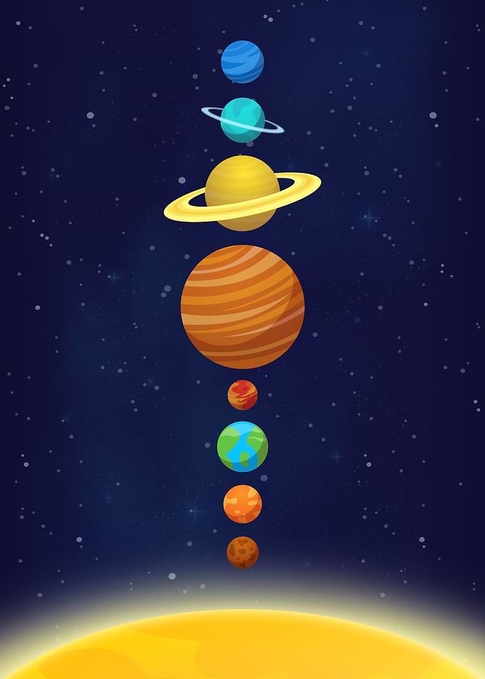 Solar System Vector