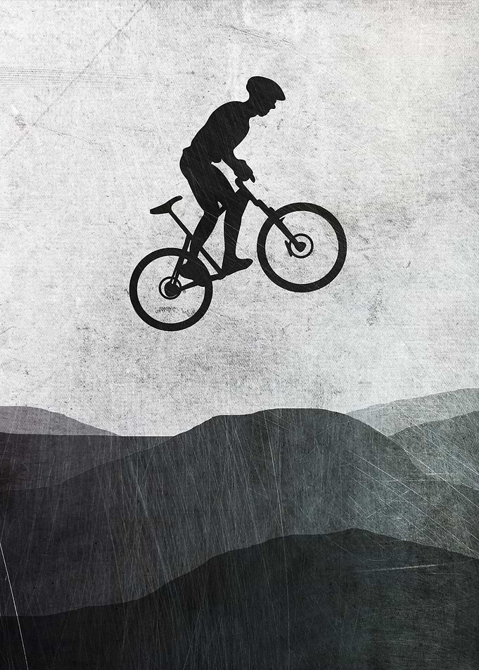 MTB Minimalistic Landscape