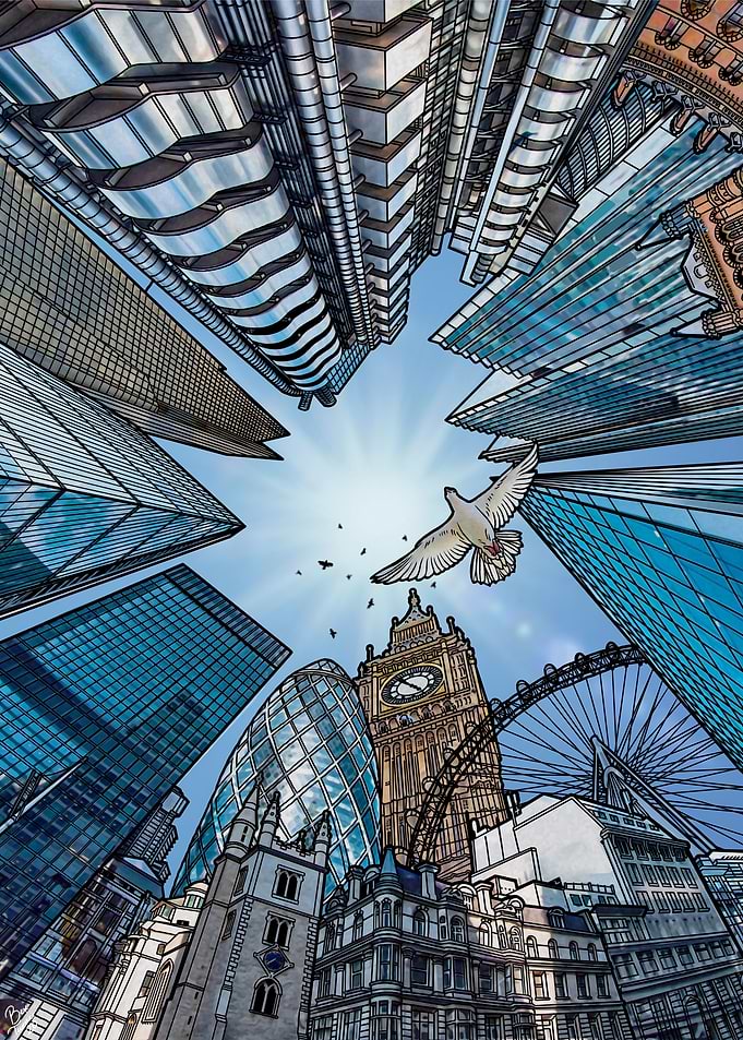 The city of London