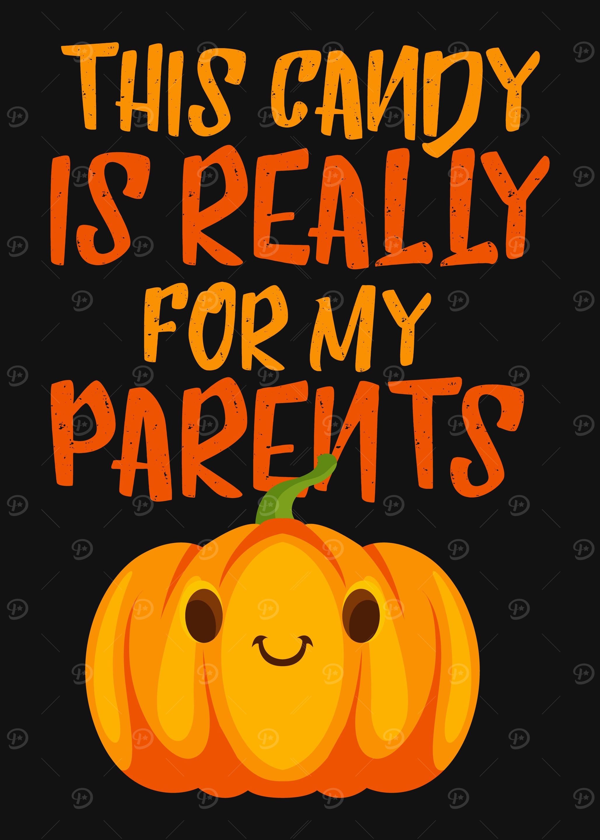 Gift for a Kid Funny Pumpk