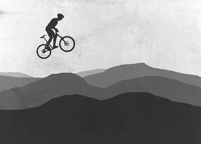 MTB Minimalistic Landscape