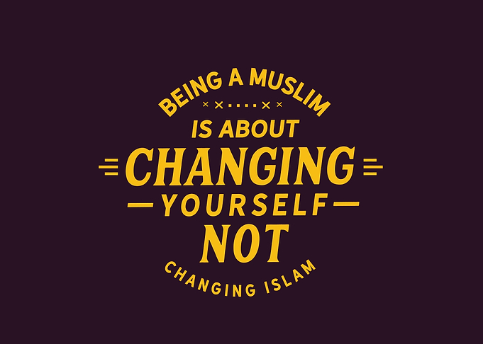 not changing islam