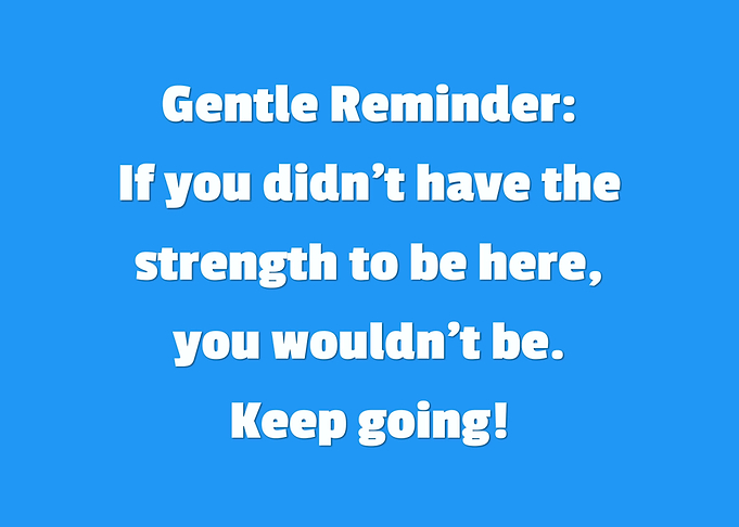 Gentle Reminder 1