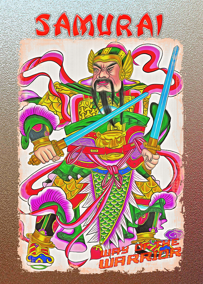 Japanese Samurai Warrior