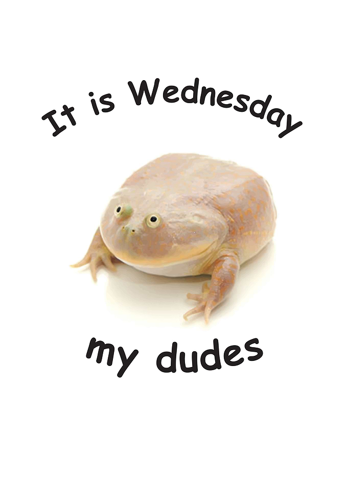 It is Wednesday