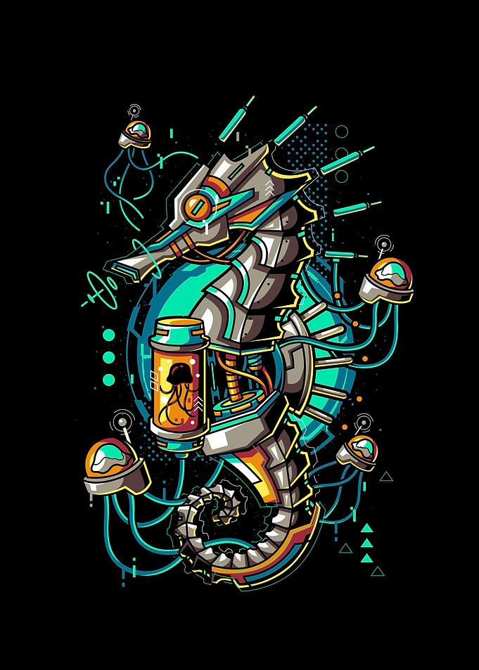 Machine Seahorse