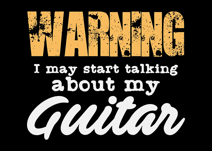 Guitarist Quote Warning