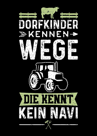 Dorfkinder Kennen Wege Die