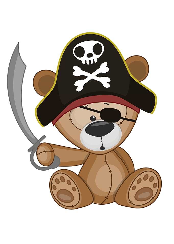 Pirate Teddy Bear