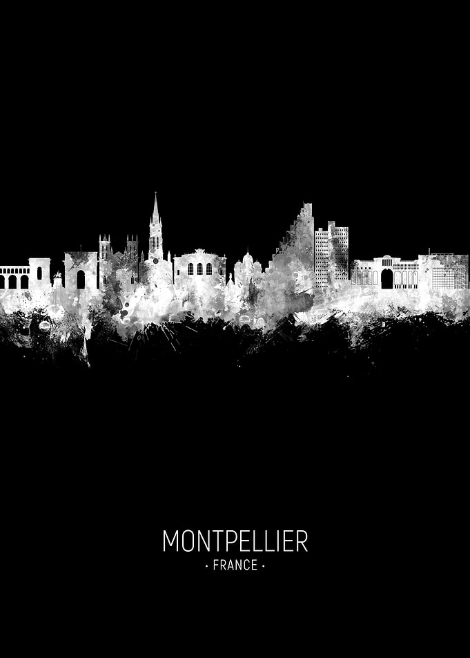 Montpellier Skyline France