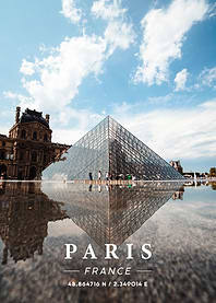 Paris Coordinate Art
