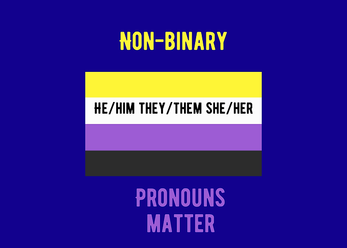 Nonbinary Pronouns Matter