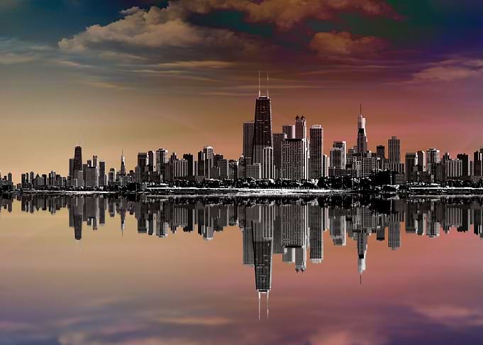 City Skyline Dusk