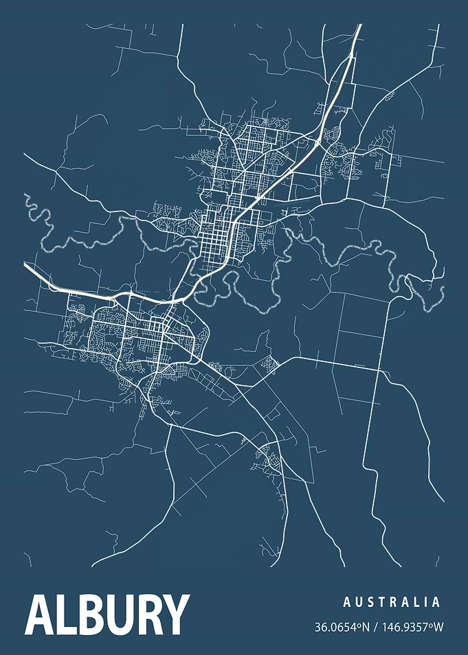Albury Blueprint Street