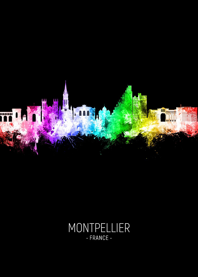 Montpellier Skyline France