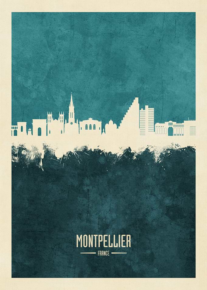Montpellier Skyline France