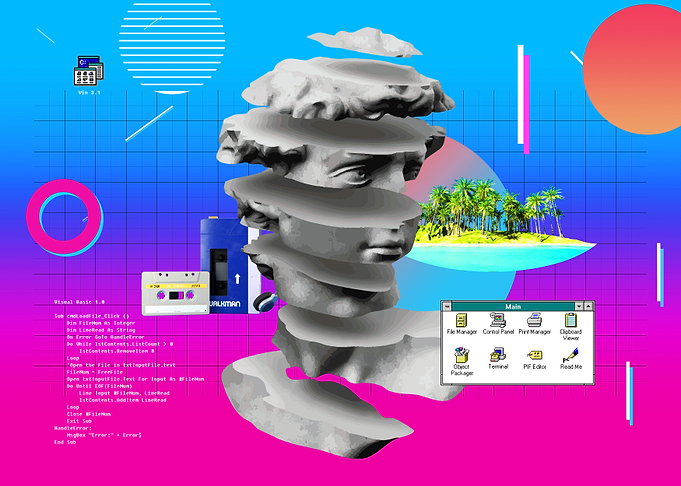 Retrowave 80s Windows 31