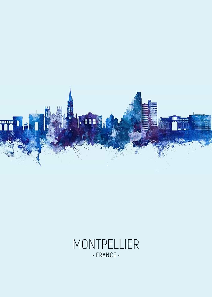 Montpellier Skyline France