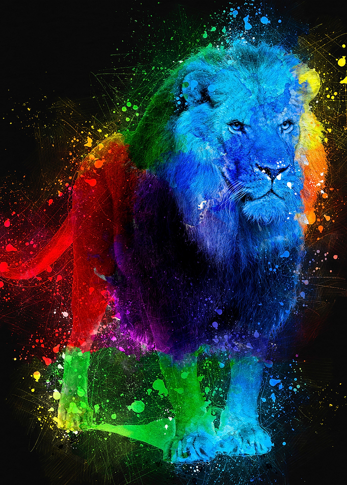Lion Paint