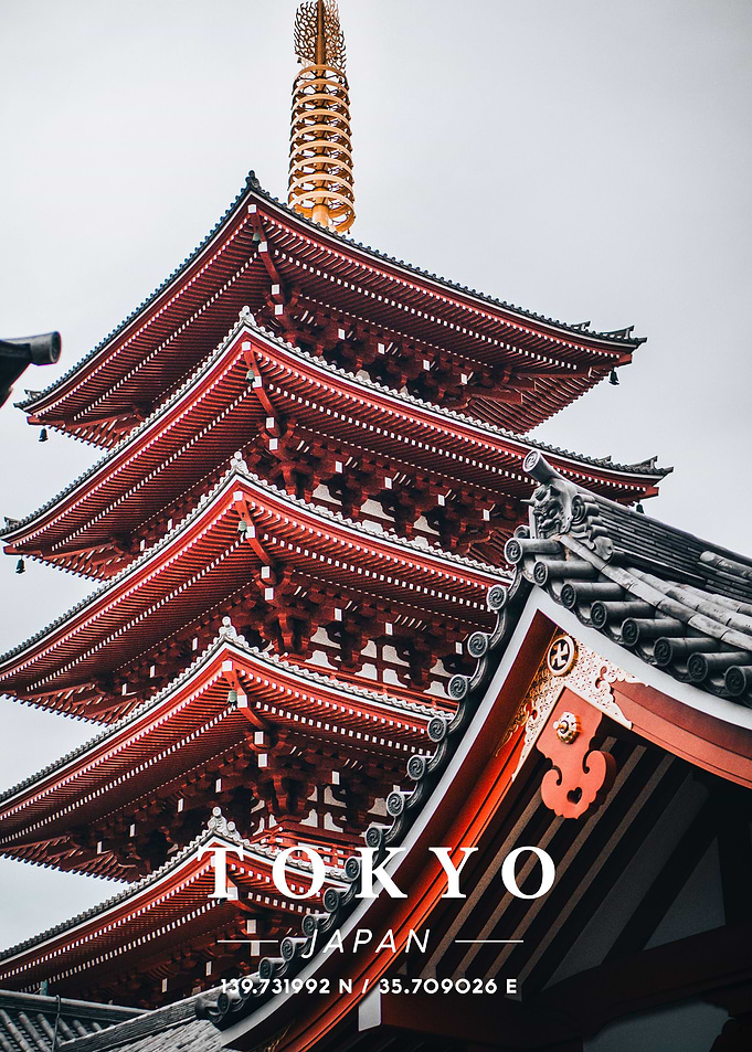 Tokyo Coordinate Art