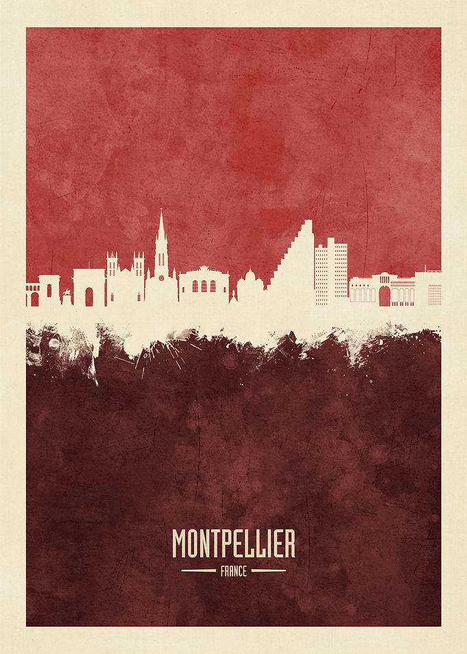 Montpellier Skyline France