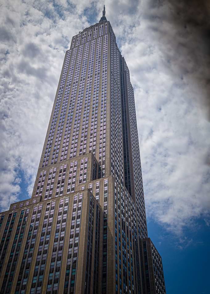 Dramatic Empire State Sky