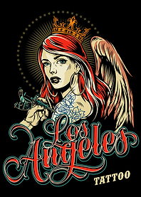 los angeles love tattoo