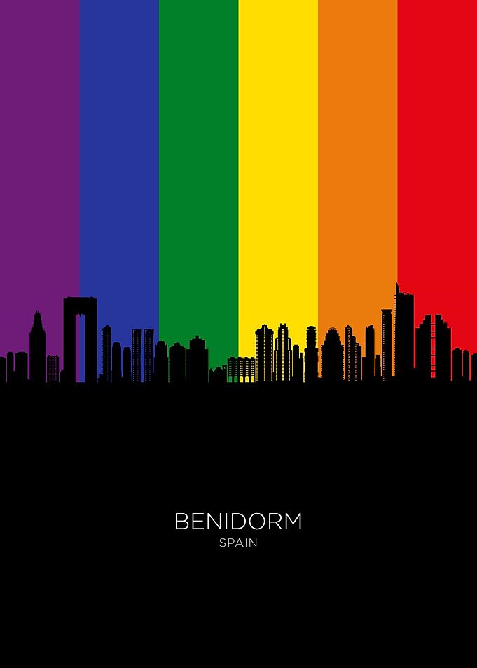 Benidorm Skyline Spain