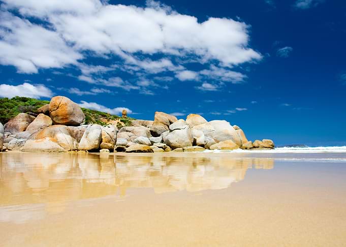 Beach Water Wilsons Prom A